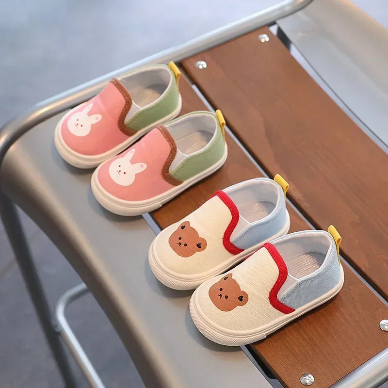 Rabbit Canvas Slip-on Barefoot Sneaker