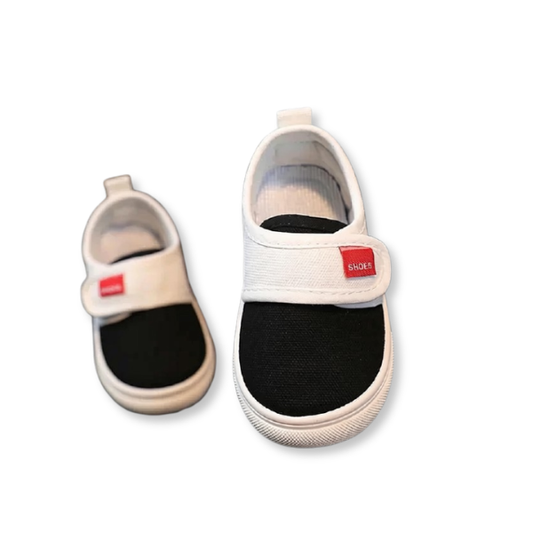 Skate-Style Barefoot Sneaker - Black