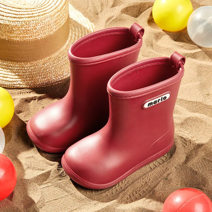 Cheerful Mario Wellies - Red