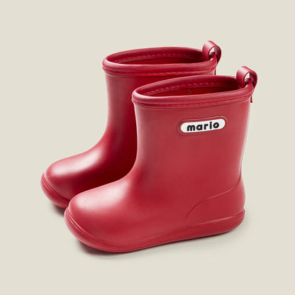 Cheerful Mario Wellies - Red