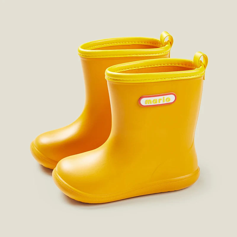 Cheerful Mario Wellies - Red