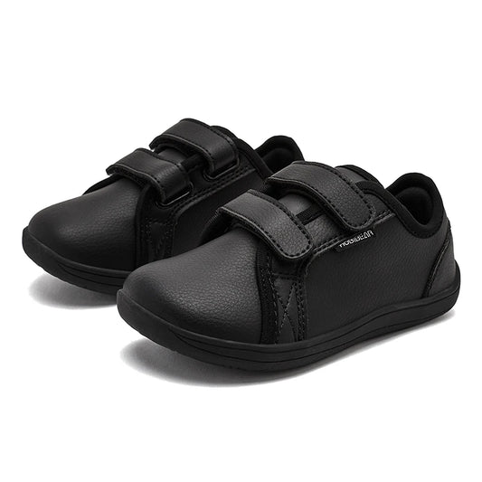 Hobibear Ivy Barefoot Vegan Leather School Shoe - Black