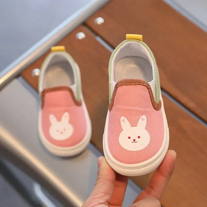 Rabbit Canvas Slip-on Barefoot Sneaker