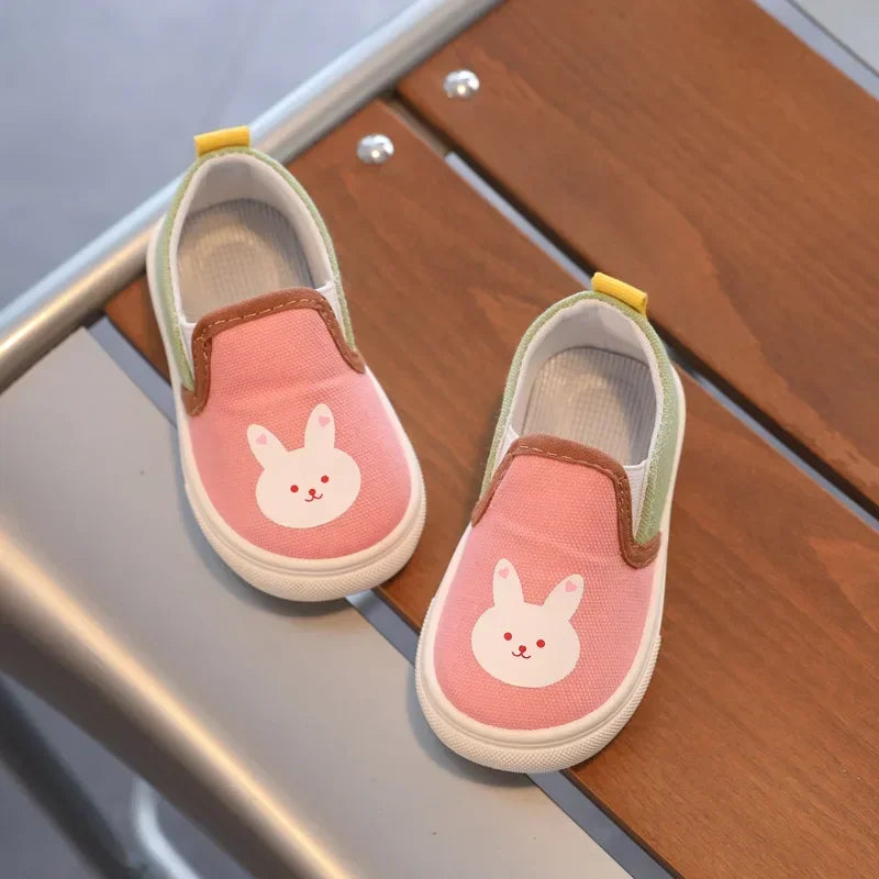 Rabbit Canvas Slip-on Barefoot Sneaker